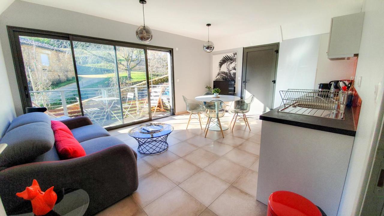 Apartmán Le Nid Discret Avec Balcon Et Parking Prive Gratuit Sarlat-la-Canéda Exteriér fotografie